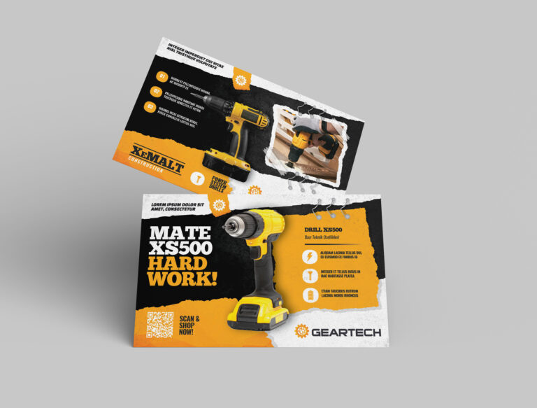 Retail Industrial Tools Postcard