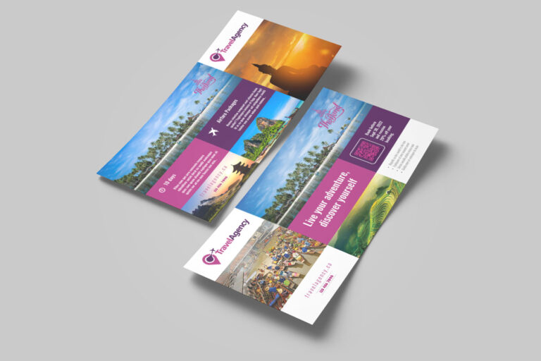 Travel Tours Direct Mail Postcard