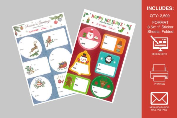 Re/Max ‘Christmas Tags’ Campaign W/ Neighbourhood Mail Postage