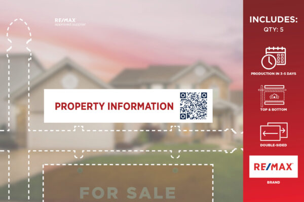 Re/Max Riders | Property Information | Multi Size Option