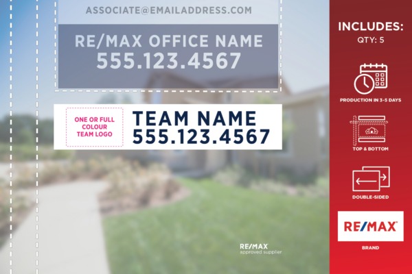 Re/Max Riders | Team Name Photo | Multi Size Option - Image 2