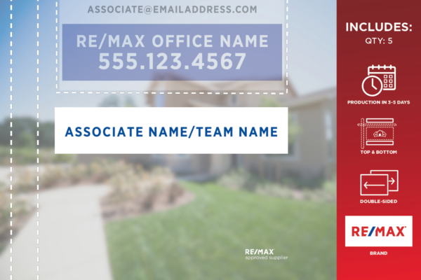 Re/Max Riders | Agent Name | Multi Size Option - Image 3